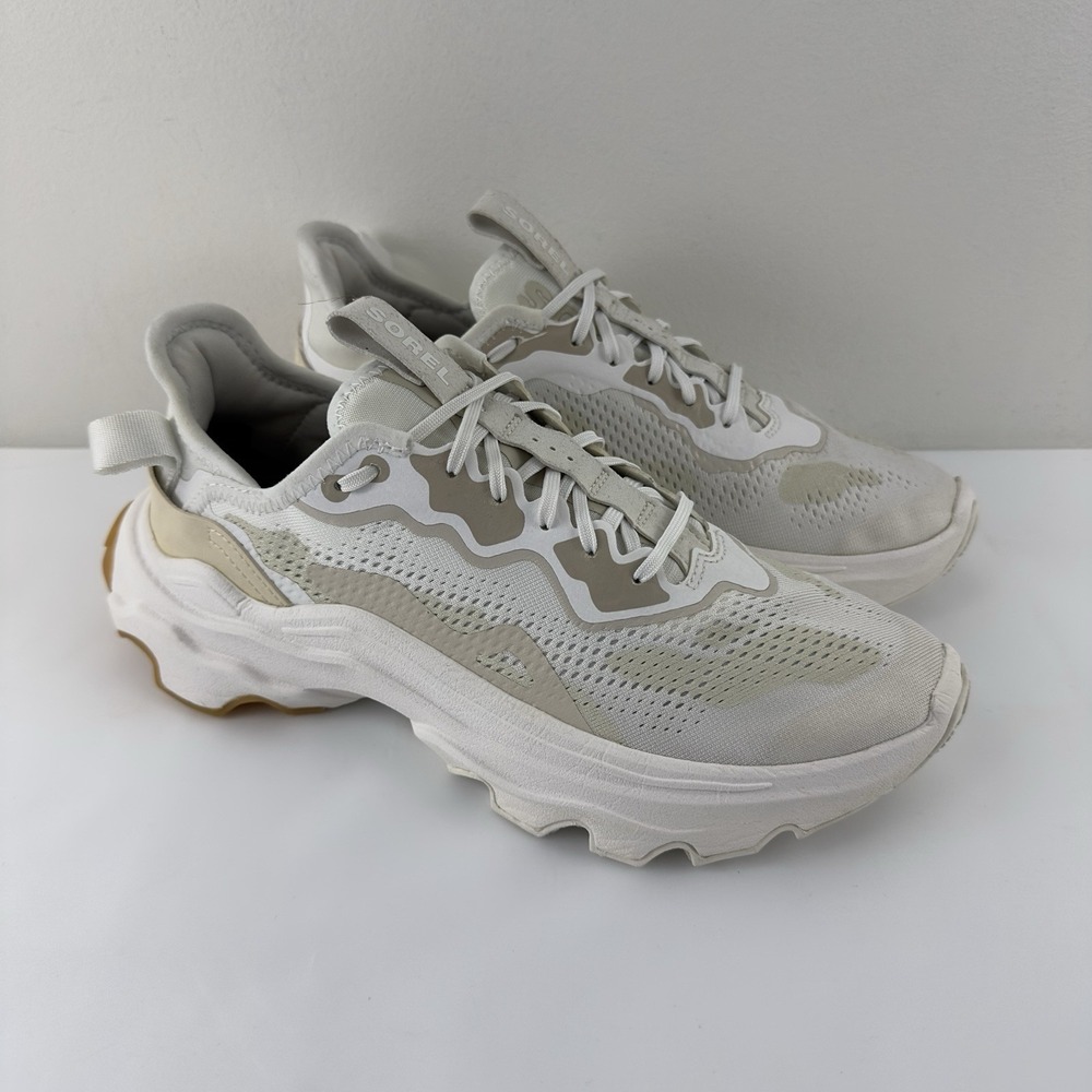 Sorel‎ Men's NM4624-100 Kinetic RNEGD Lace Sneakers White Size 8.5